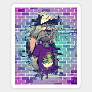 Stan Rabbit Sticker